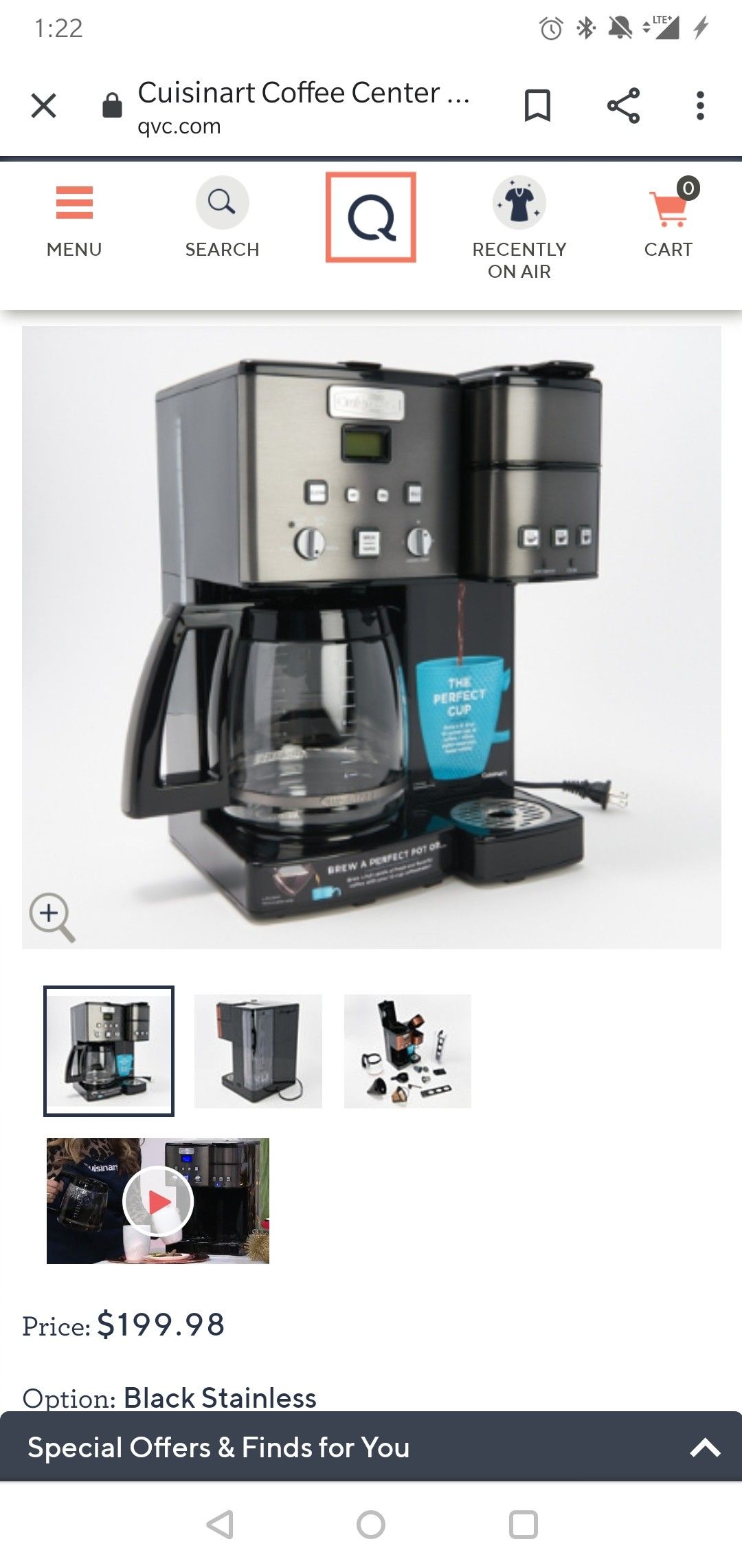 Cuisine art dual coffee maker