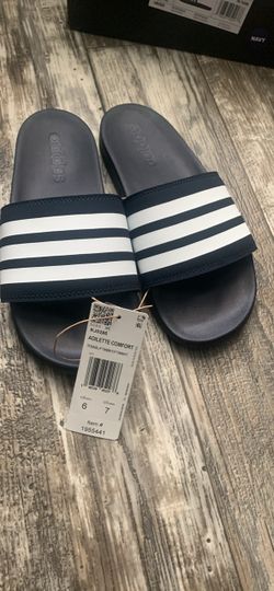 Adidas Adilette Comfort Slides Navy