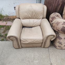 Leather Recliner Free