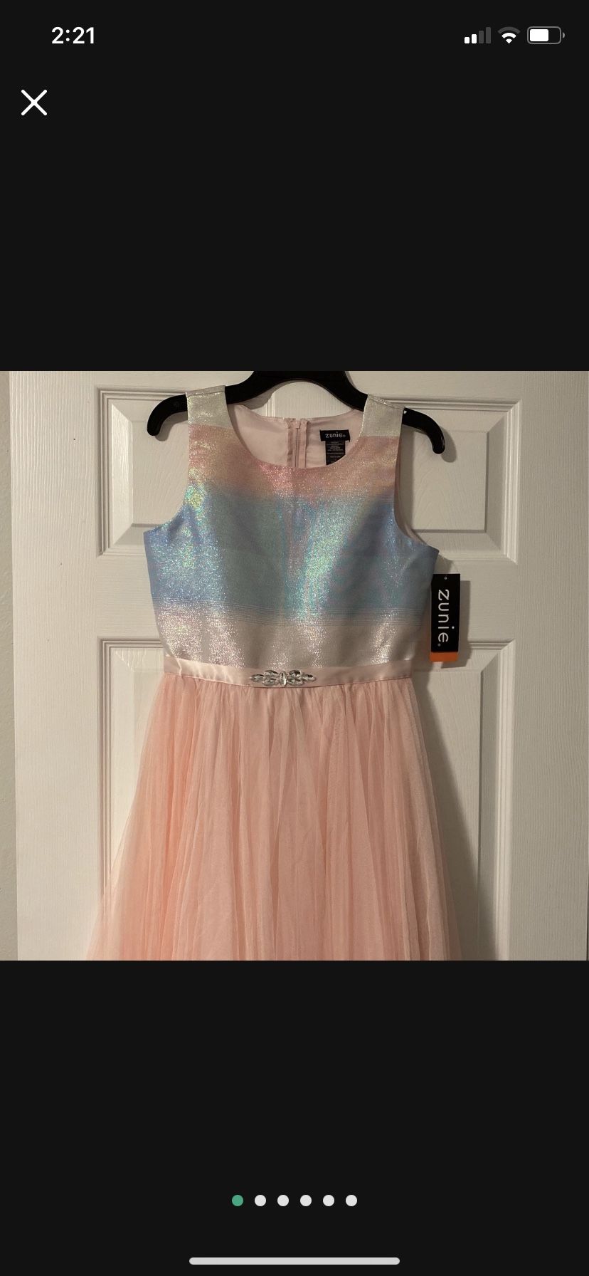 Zunie Big Girl Dressy Dress Size 12