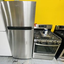 Refrigerator And Stove Combo $10 Down Payment