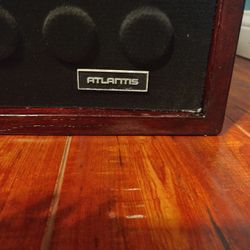 Vintage Atlantis Stereo Speakers 