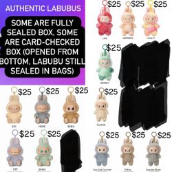 NEW authentic Have A Seat Labubu Pop Mart Plush Pendant Doll HAS popmart plush toy exciting macaron