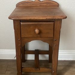 End Table/Night Stand Monterey Style