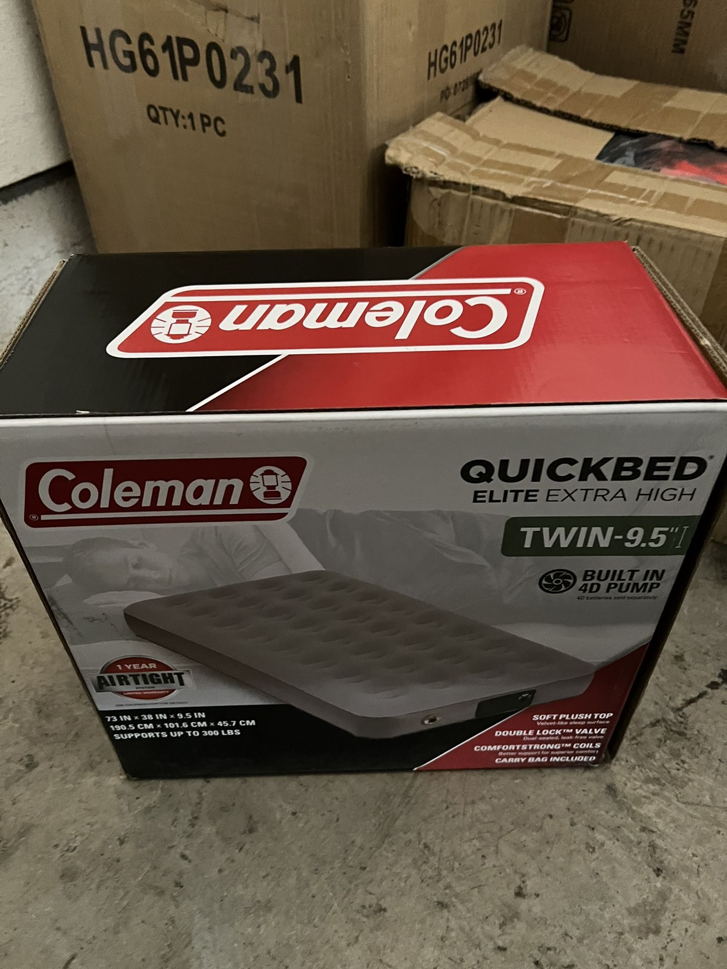 Coleman Twin Size Air Mattress
