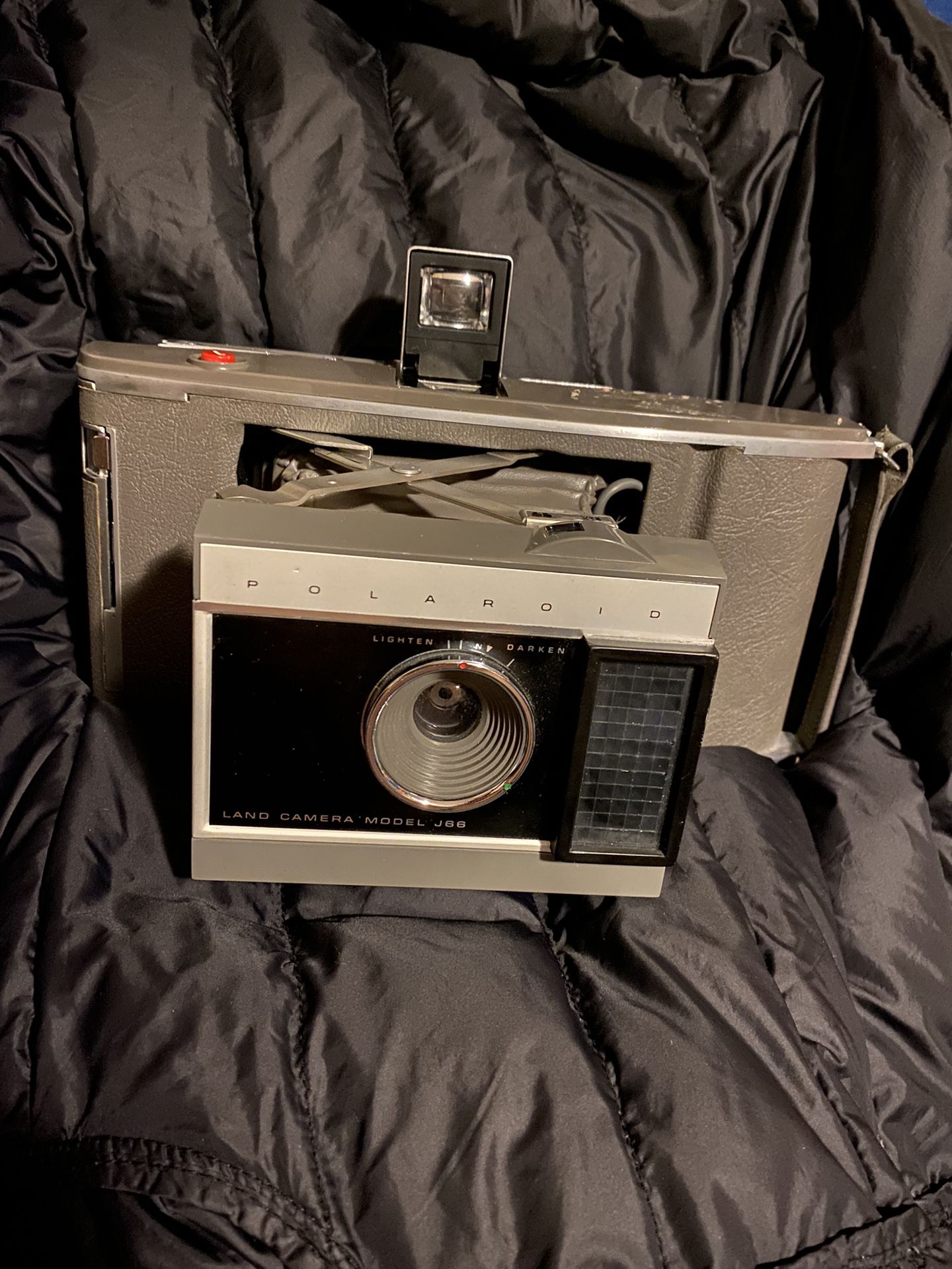 Polaroid Land Camera J66- From 1(contact info removed) Vintage Antique Instant Camera No film 