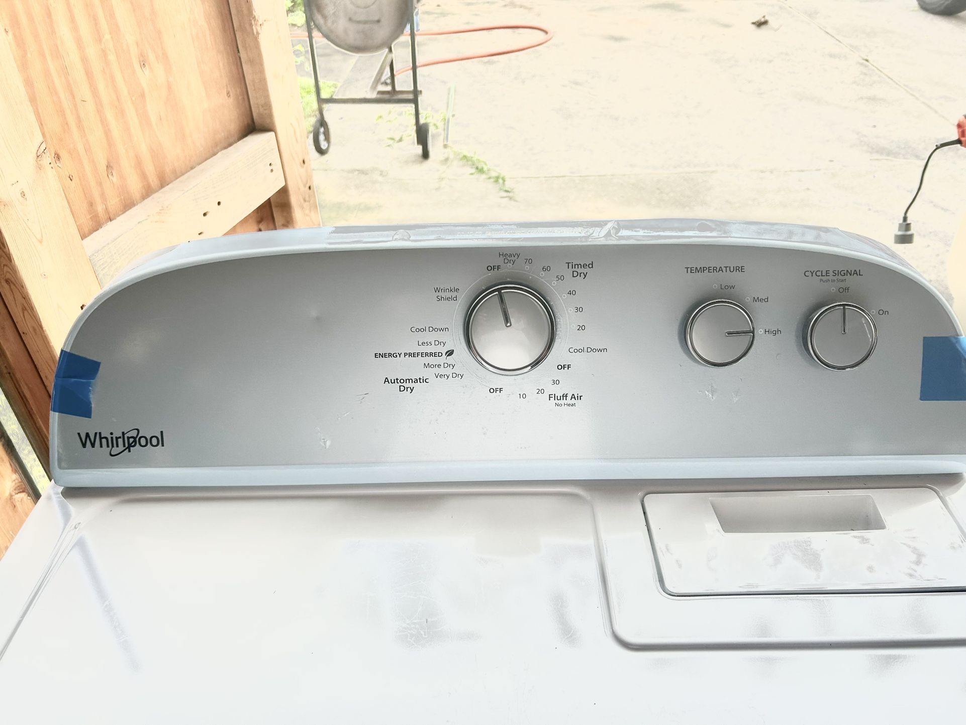 WHIRLPOOL ELECTRIC DRYER BRAND NEW NEVER USED 