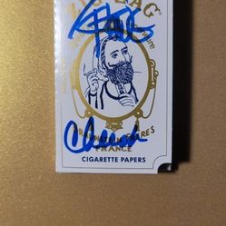 Cheech&Chong Signed ZIG ZAG W/COA