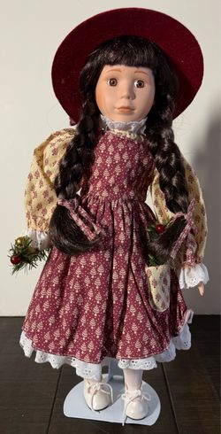 Vintage 16" Porcelain Doll from Leonardo Collection