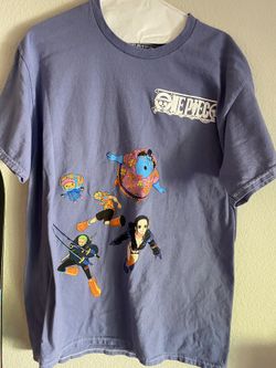 Vintage One Piece t-shirt Anime Bape Supreme Akira Dragon Ball Gundam Nintendo Kaws 