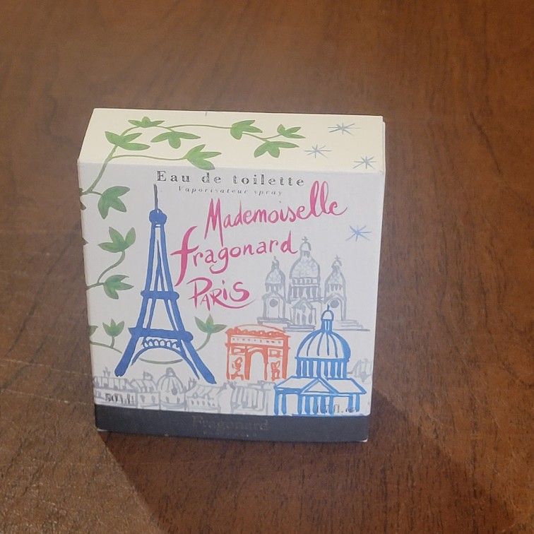 Fragonard Mademoiselle Fragonard Paris Eau De Toilette 50 Ml 1.7 Fl.Oz 
New With Box. Made in France. UPC 042.
Weight 7oz plus shipping mate