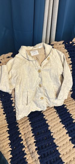 Zara kids linen jacket size 5-6