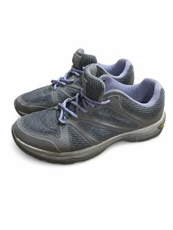 ABEO Aero Azaleh Women’s 10 M Gray Lavender Walking Shoes Vibram Orthotic