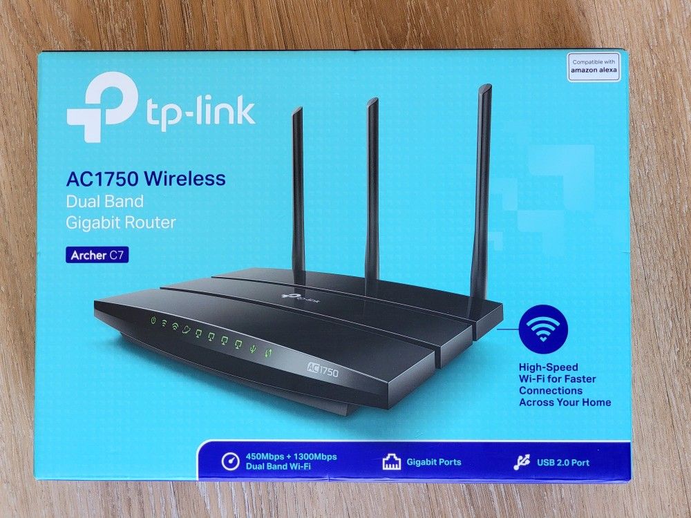 TP-LINK Archer C7 AC1750 Dual Band Wireless AC Gigabit Router