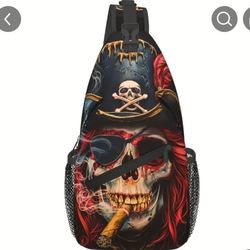 Cross Body Chest Bag Folding Large Capacity 