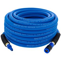 New Master Elite 300 PSI Hybrid Polymer 3/8” Air Hose Universal Fittings