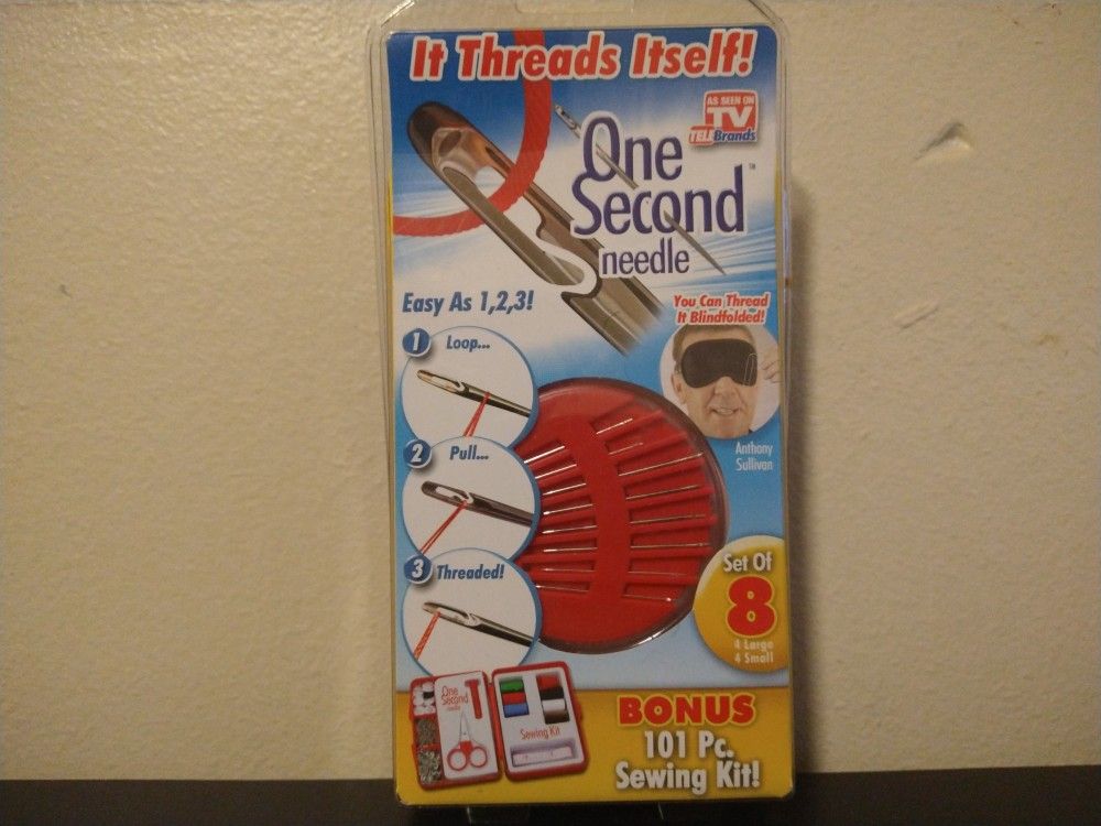ONE SECOND NEEDLE 101 Piece Sewing Kit