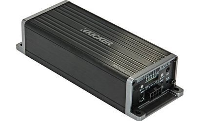 Kicker 47KEY200.4 Compact 4-channel car amplifier with automatic tuning DSP — 50 watts RMS x 4