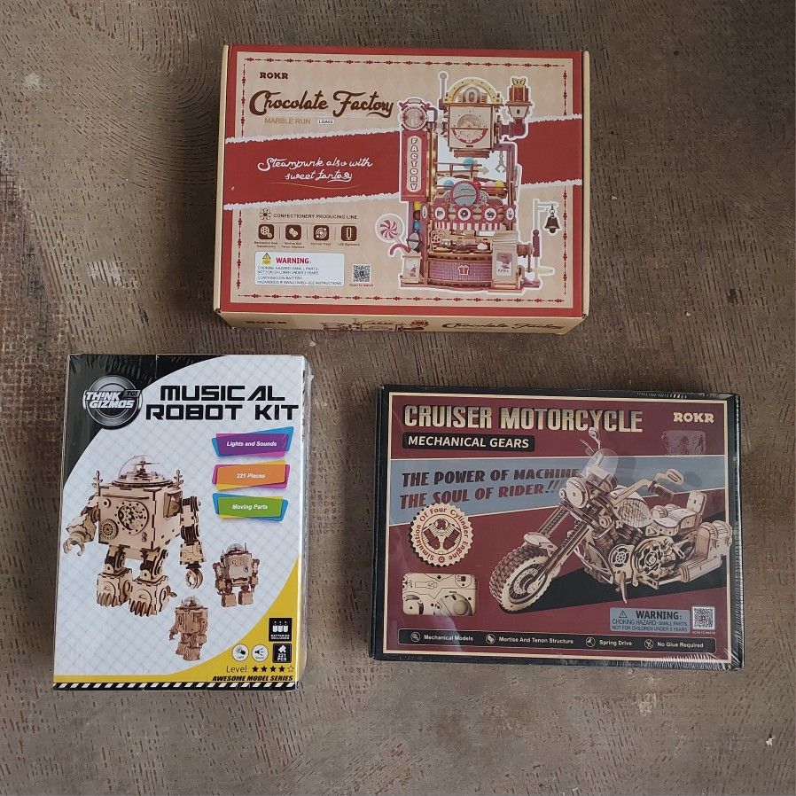 3D Wooden Puzzle Kit