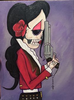 Art Mexican catrina
