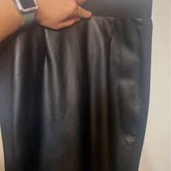 Pencil Leather Skirt Brand New With Tags