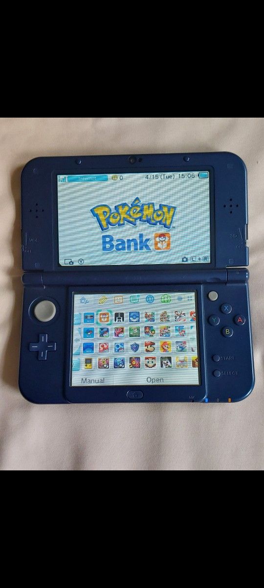 New Nintendo 3DS LL With Several Games 64GB