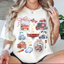 Disney Cars Vintage Coquette - Custom Shirts Hoodies Crewnecks 
