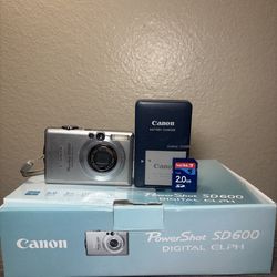 Canon PowerShot SD600 Digital ELPH Camera
