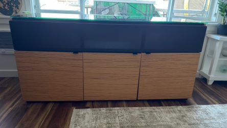 High end entertainment center on Bainbridge