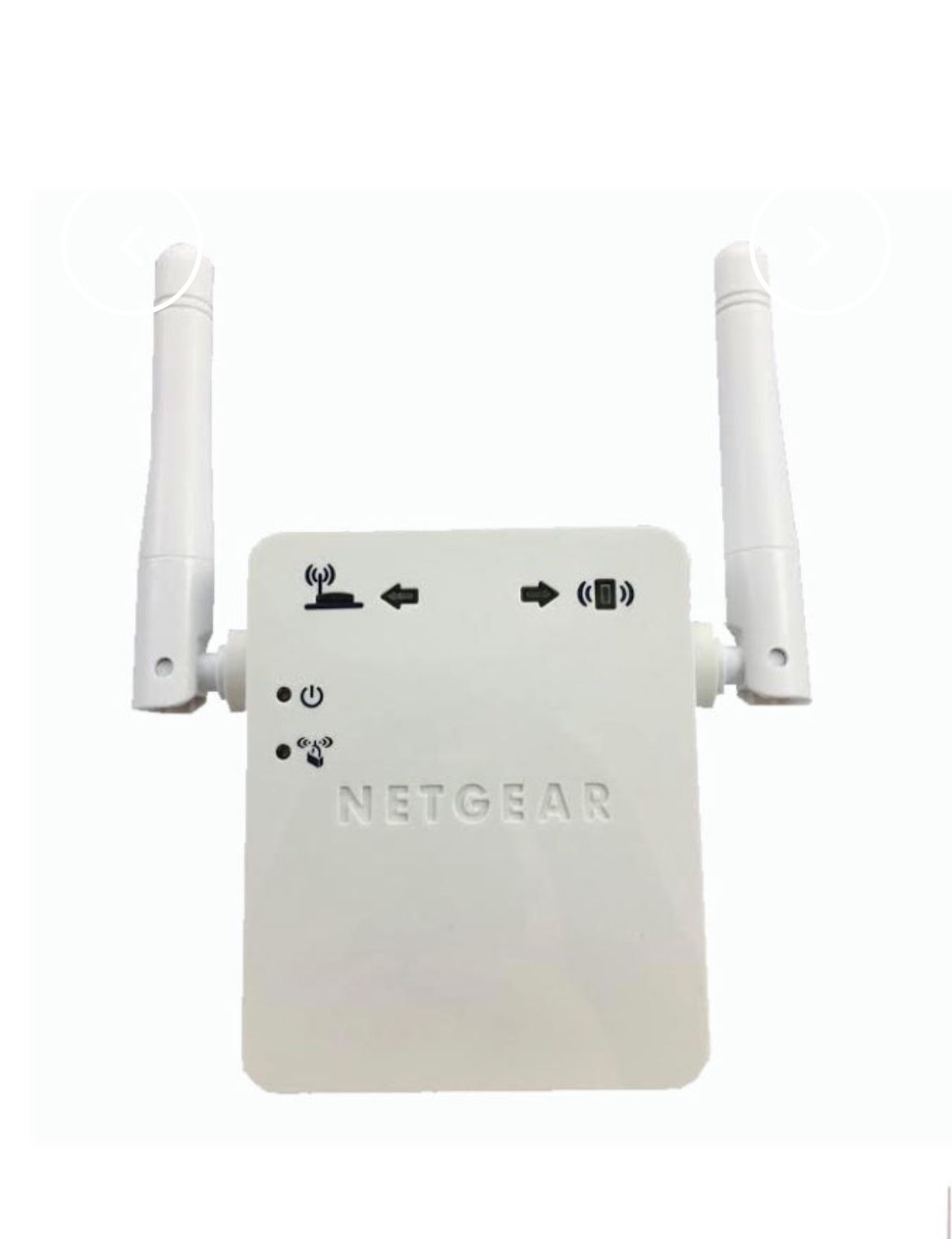 NETGEAR WN3000RP Universal WiFi Range Extender - White