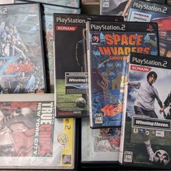 Japan PS2 System & 165+ Games