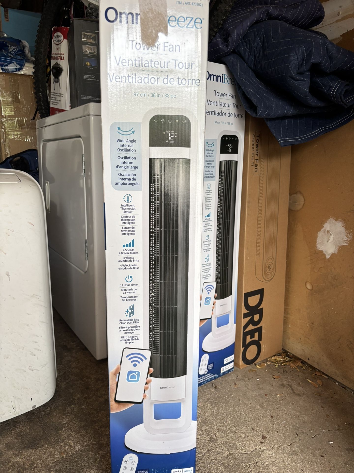 Onniabreeze Tower Fan