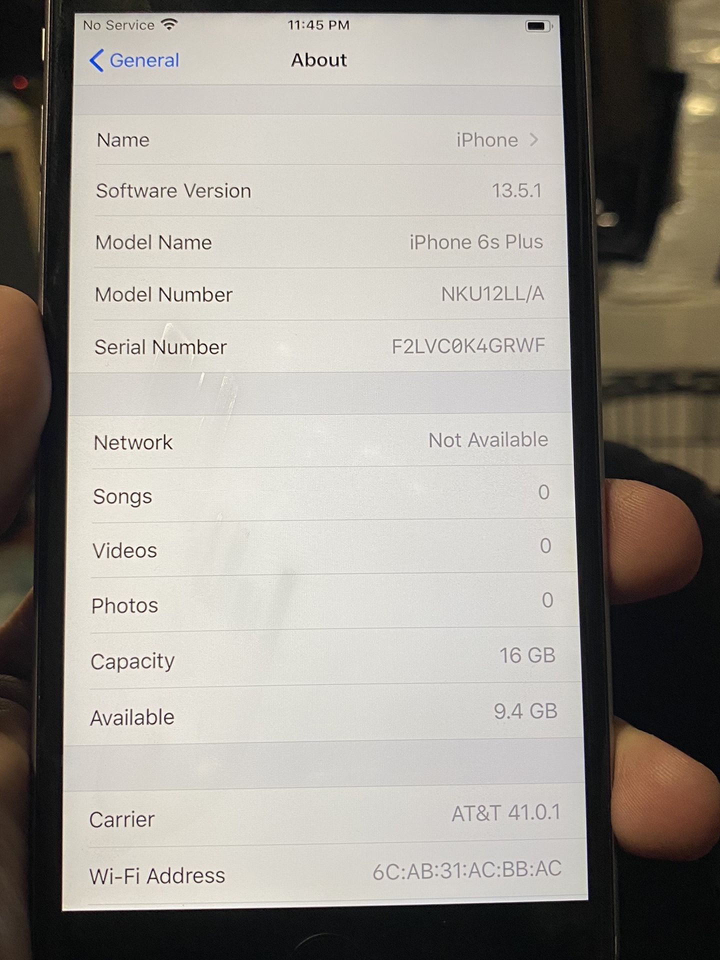 Iphone 6s plus unlocked (read description please)