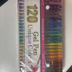 Gel Pen With 120 Colors