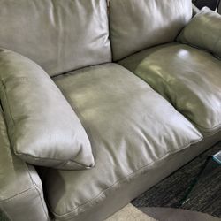 Sofa & Loveseat ☁️ TOP GRAIN LEATHER ❤️❤️❤️❤️