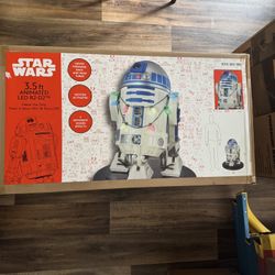 3.5FT Animated LED R2-D2 Home Depot