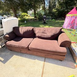 Brown Couches Set