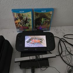 Wii U With Zelda Games