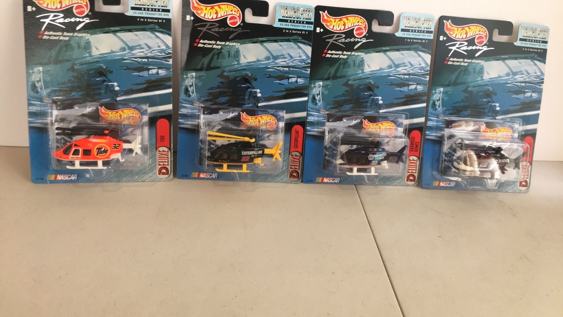 Hot wheels racing helicopters