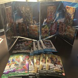 Dragon Ball Z Trading Cards And Binders