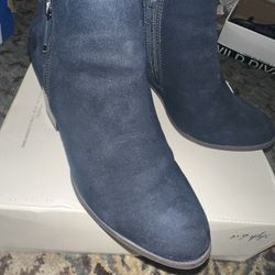 Blue Boots Sz 8