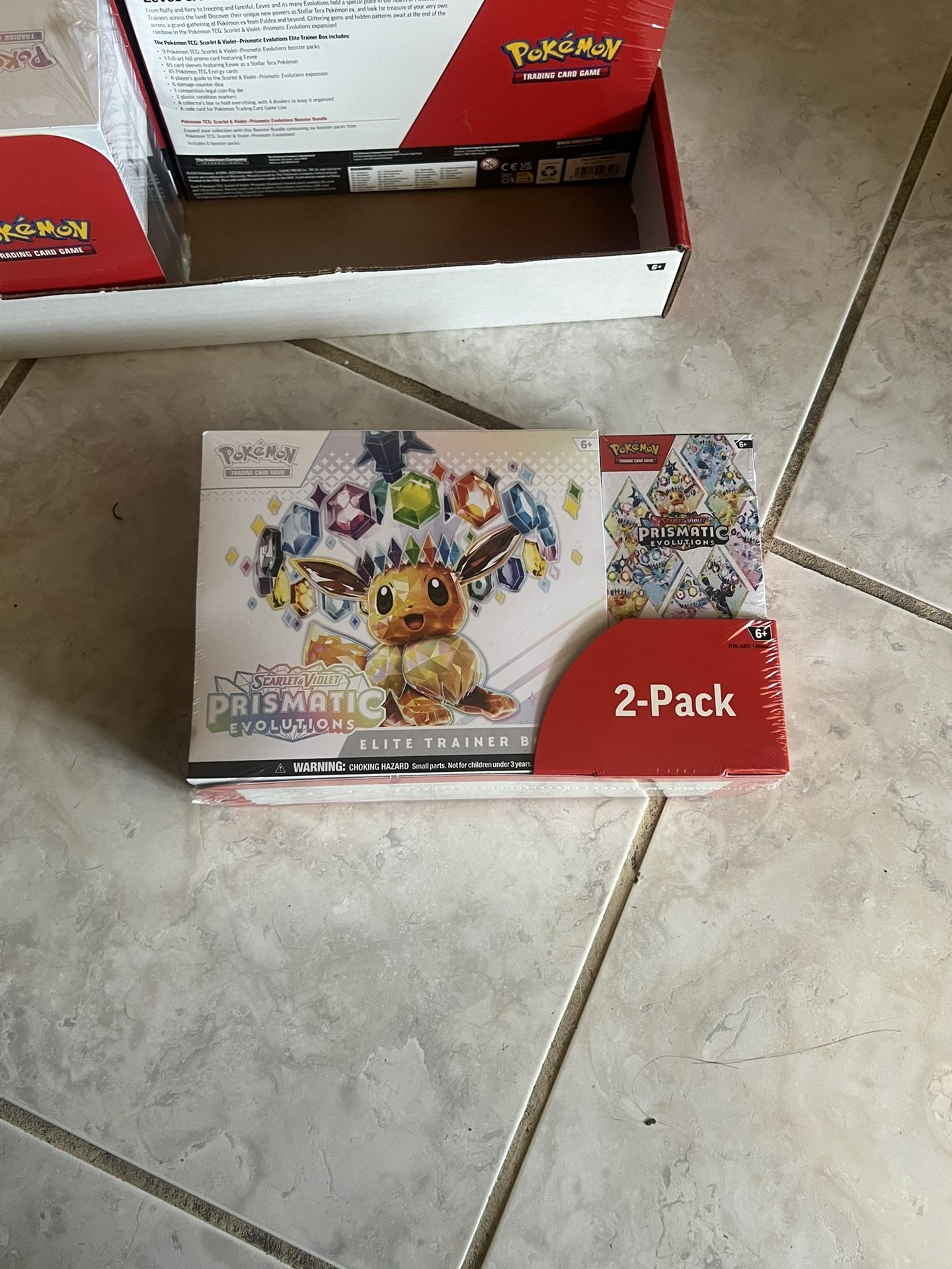 Pokemon Prismatic Evolutions Bundle From Costco