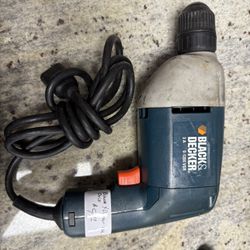 Black And Decker Drill