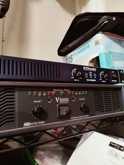 Amplifier American Audio And GTD Audio