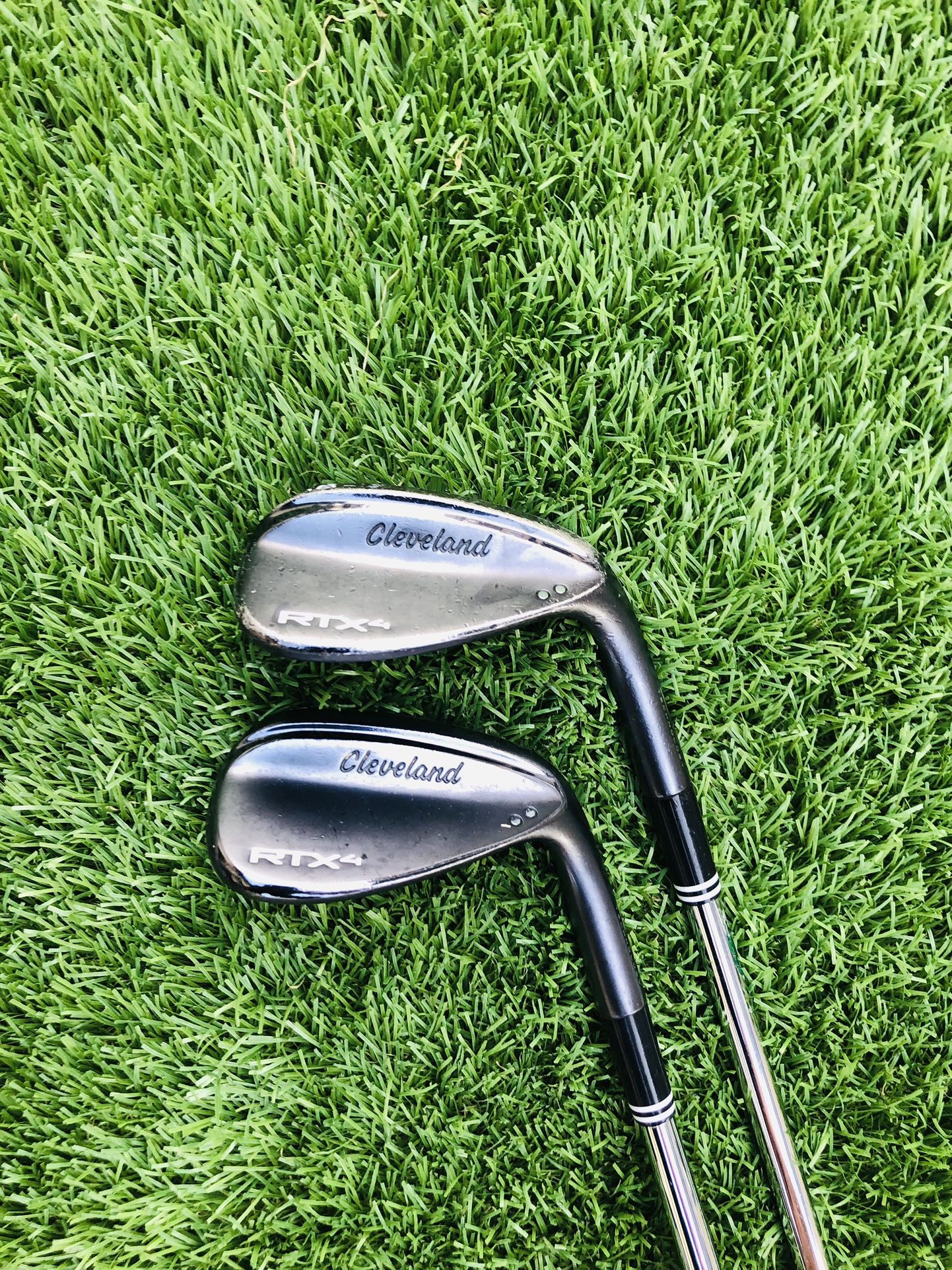 Cleveland RTX-4 Black Satin Gap Wedge 52.10 and 56.10 Sand Wedge