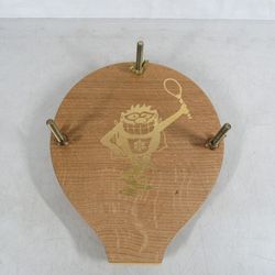 Tennis Vintage Heavy Wooden Multi Two Tennis Racket Press
