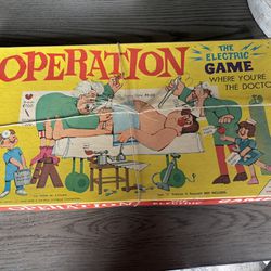 Model 4545 Vintage Operation Game