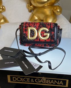 Authentic Dolce & Gabbana Crochet Mini Purse