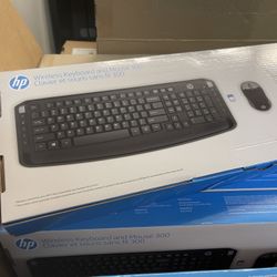 HP Wireless Keyboard And Mouse 300 Series 