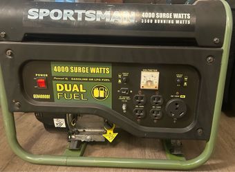 Sportsman 4000 Watt Dual Fuel Generator
